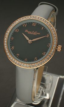 Zegarek damski na szarym pasku Bruno Calvani BC9894 ROSEGOLD szary pasek. Damski zegarek biżuteryjny (3).jpg